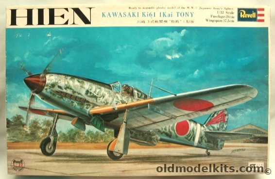 Revell 1/32 Kawasaki Ki-61 Hien 'Tony', H276-1000 plastic model kit